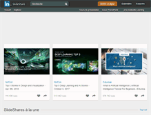 Tablet Screenshot of fr.slideshare.net