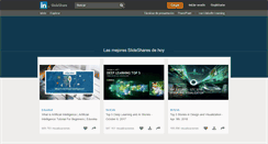 Desktop Screenshot of es.slideshare.net