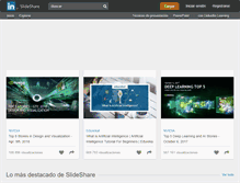 Tablet Screenshot of es.slideshare.net